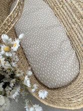 Load image into Gallery viewer, NEXT TO ME CRIB SHEET - BEIGE DASH
