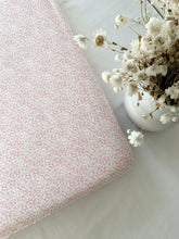 Load image into Gallery viewer, PINK FLORALS (Cot Sheet)