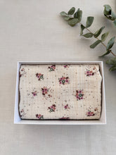 Load image into Gallery viewer, XL PINK FLORAL SWADDLE
