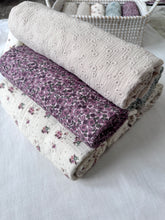 Load image into Gallery viewer, XL PINK FLORAL SWADDLE