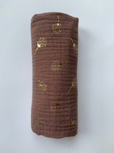 Load image into Gallery viewer, TAUPE DANDELIONS (Muslin)