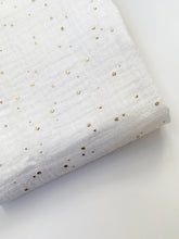 Load image into Gallery viewer, WHITE GOLD SPECKLED (Muslin)
