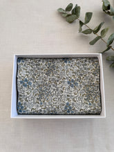 Load image into Gallery viewer, XL BLUE FLORAL SWADDLE
