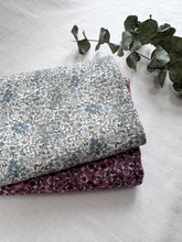 Load image into Gallery viewer, XL BLUE FLORAL SWADDLE

